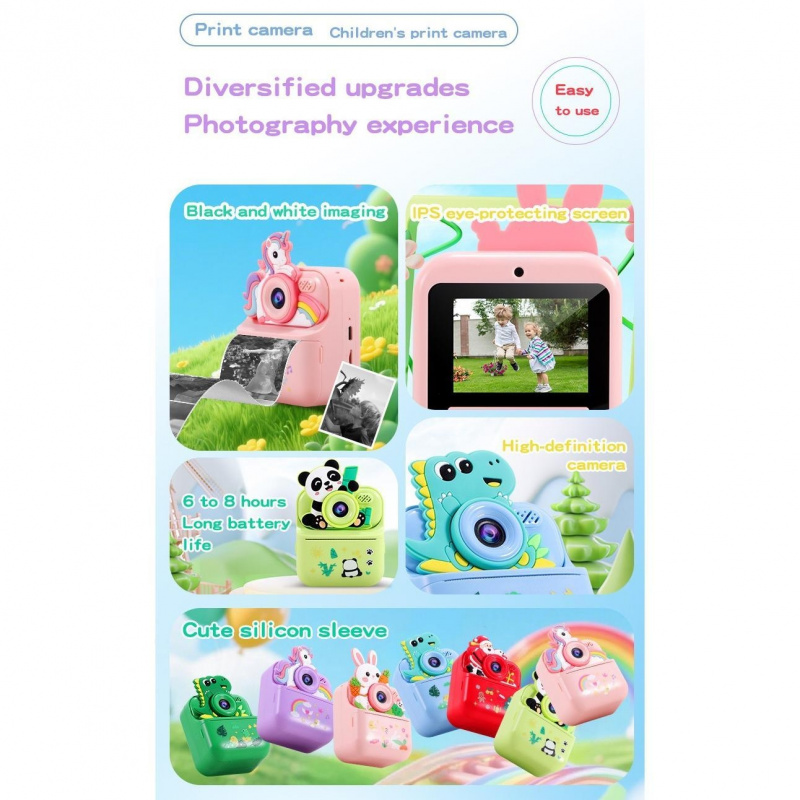 1pc children's instant camera  - Photo Printer ulasan dan harga