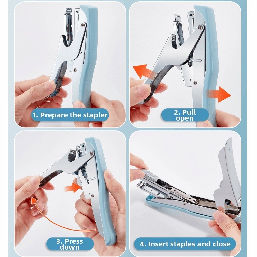 Lever-Operated Metal Handheld  - Stapler Heavy Duty ulasan dan harga