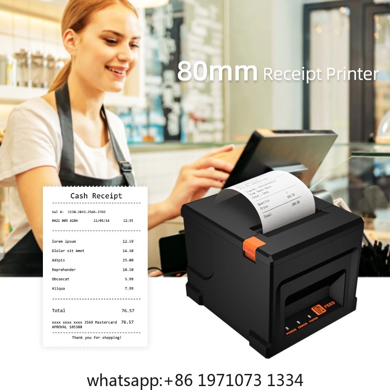 【POS-8360】80mm USB+LAN Receipt - Receipt Printer ulasan dan harga