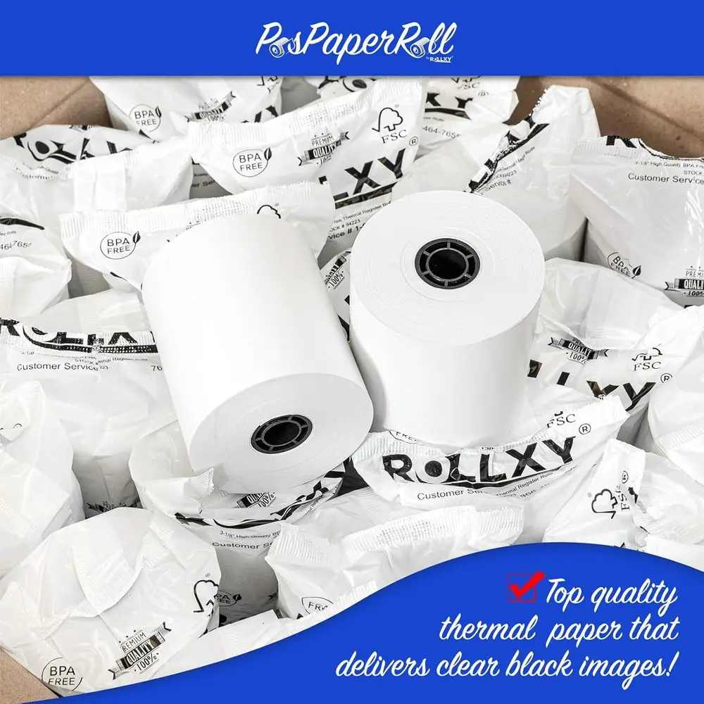 3 1/8 x 230mm Thermal Paper Ro - Thermal Printer ulasan dan harga